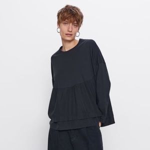 Flowy Black Zara Top